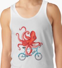 Cycling octopus Tank Top