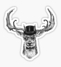 Mr Deer Sticker