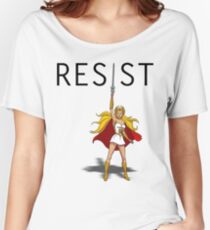 She-Ra says "RESIST" Women's Relaxed Fit T-Shirt