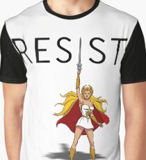 She-Ra says "RESIST" Graphic T-Shirt
