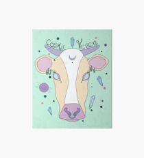 Cosmic Vegan Cow. Art Board