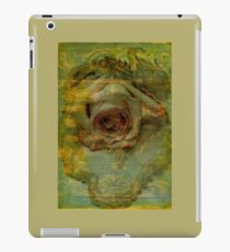 Eine Grungy Rose iPad-Hülle & Klebefolie