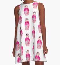 Poupée Matriochka A-Line Dress