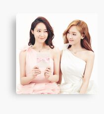Jessica & Krystal Canvas Print