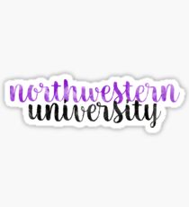 Northwestern University - Style 1 Sticker