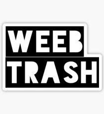 Weeb Trash Sticker