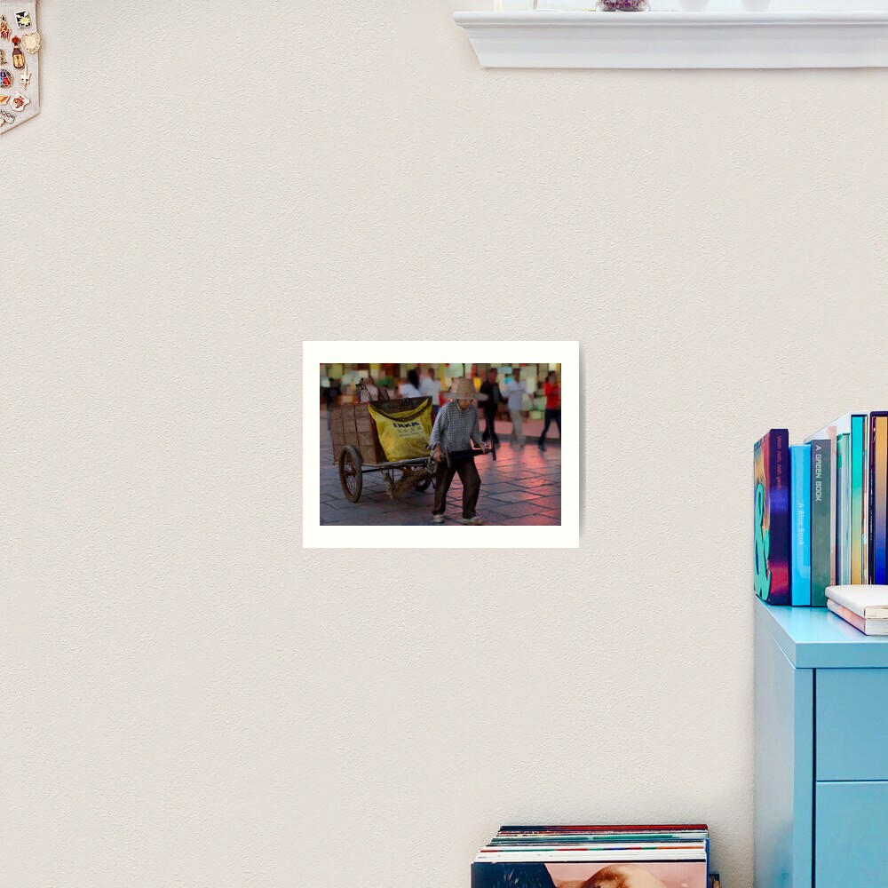 The Ikea Cart Art Print