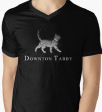 Downton Tabby Men's V-Neck T-Shirt