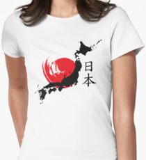 Japan Women's Fitted T-Shirt