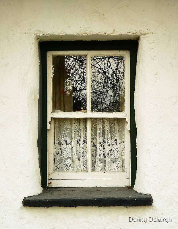 "Irish Country Cottage Window" by Donny Ocleirgh Redbubble