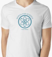 March For Science Men's V-Neck T-Shirt