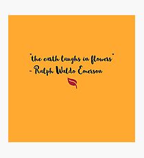 quote Photographic Print