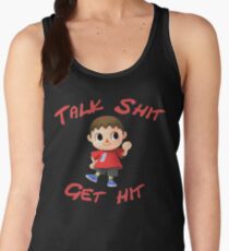 Talk shit, get hit Women's Tank Top