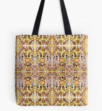 Fruit Out the Wazoot: Psychedelic Kaleidoscope Tote Bag