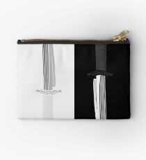 Double Dark + White Knives Illustration Studio Pouch