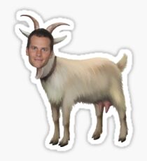 Tom Brady Goat Sticker