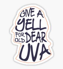 University of Virginia Good Ol' Song Sticker