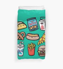 Junk Food Dudes Duvet Cover