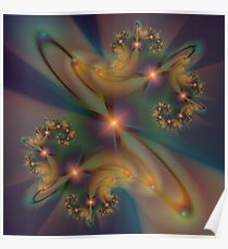 Galaxies in Time Poster