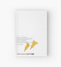 whitman quote and flowers Hardcover Journal