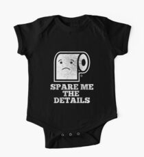 Badezimmer-Spaß-Hemd Lustiges Ersatzteil ich die Details T Shirts Baby Body Kurzarm