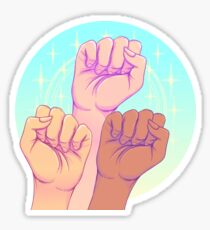 Frauen können zusammen Sticker