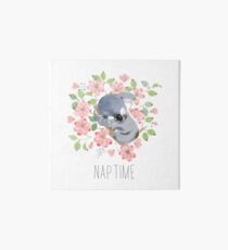 Nap Time Art Board Print