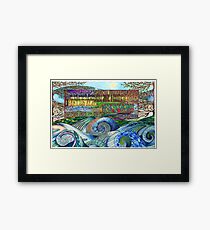 Graceful Trinity Framed Print