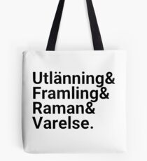 Ender's Game, Hierarchy of Foreignness, Black Tote Bag