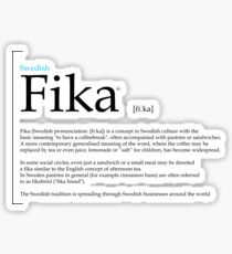 Swedish Fika Sticker