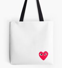 Comme Des Garçons Play Tote Bag