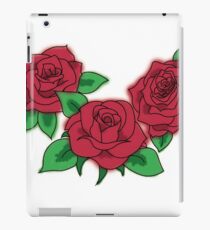 Three New School Roses iPad Case/Skin