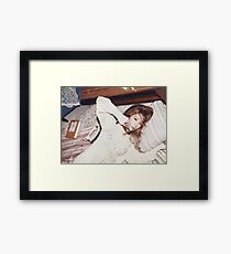 Taeyeon - SNSD Framed Print
