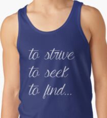 Ulysses (White Script) Tank Top