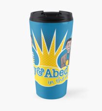 Troy and Abed in the Morning Travel Mug
