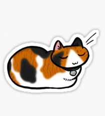 Calico meatloaf sticker Sticker