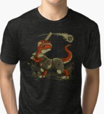 Fight The Asteroid Tri-blend T-Shirt