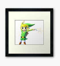 Zelda WindWaker Framed Print