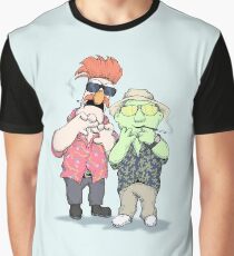 Beaker & Bunsen In Las Vegas Graphic T-Shirt