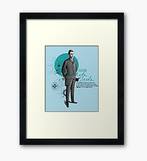 Nikola Tesla-2 Framed Print