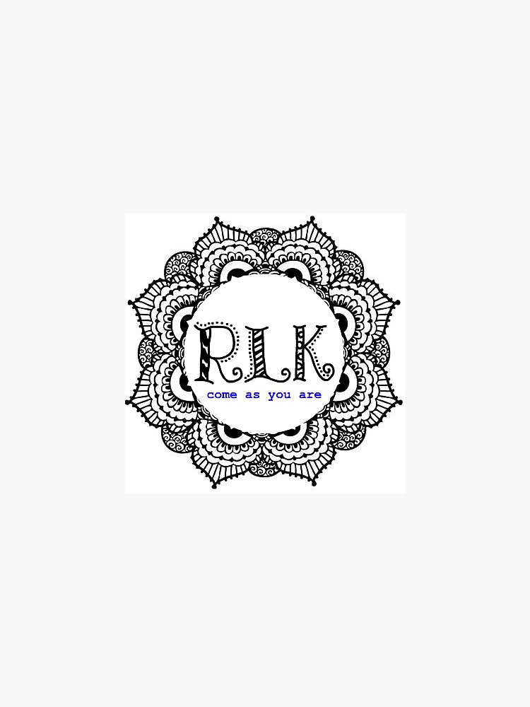"RLK 3" Sticker by carlyanzalone | Redbubble
