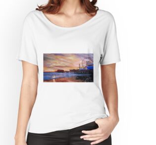 santa monica pier t shirts