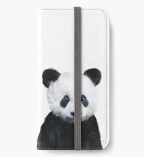 Kleiner Panda iPhone Flip-Case/Hülle/Klebefolie