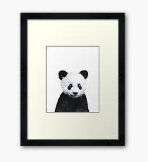 Little Panda Framed Print
