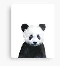Lienzo metálico Pequeño panda