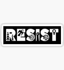 Resist Sticker