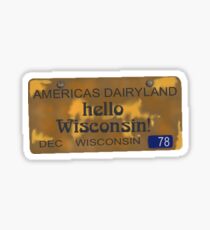 Hello Wisconsin! Sticker