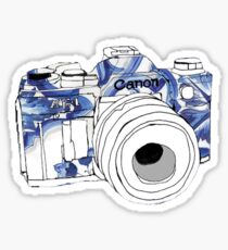 Cannon camera Sticker