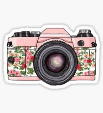 Floral Camera Sticker