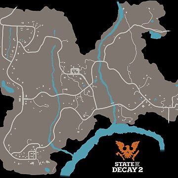 Full RDR2 Map Of The States Custom Print Map Video Game Map 